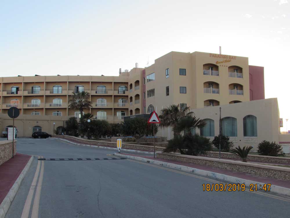 Paradise Bay Resort Hotel, Cirkewwa, Malta