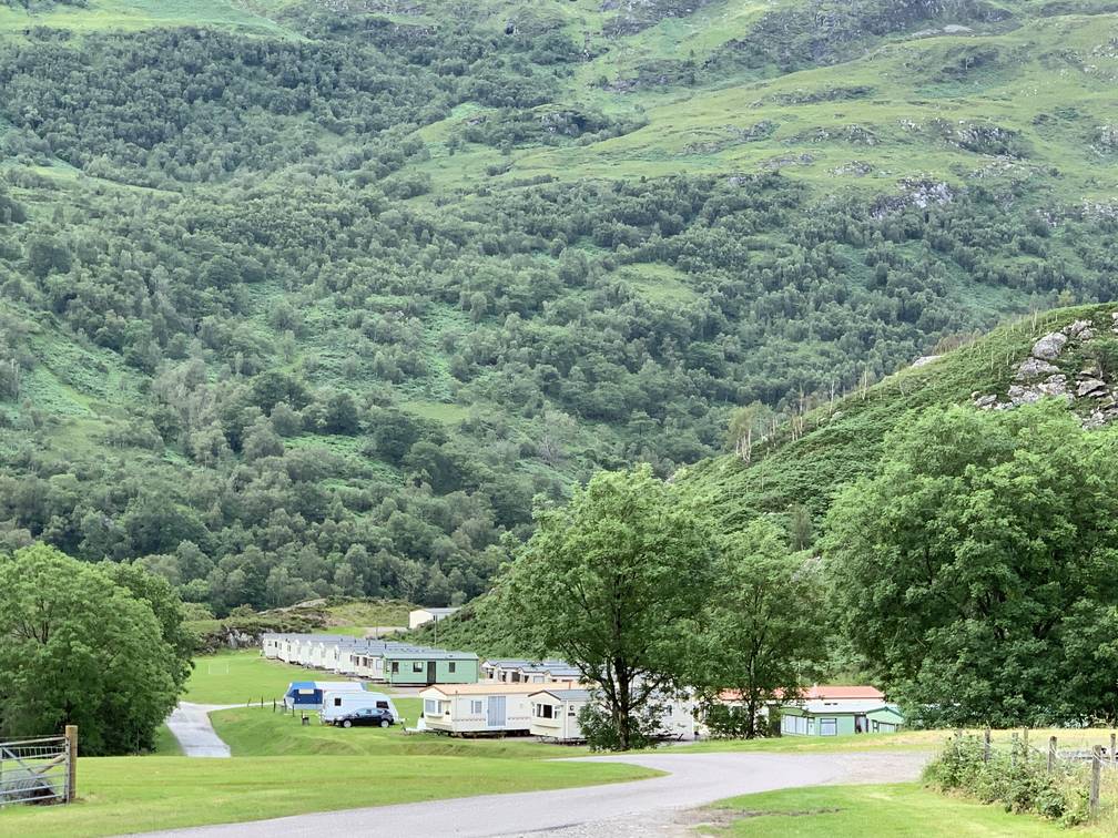 Caolasnacon Caravan & Campsite, Kinlochleven, Scotland