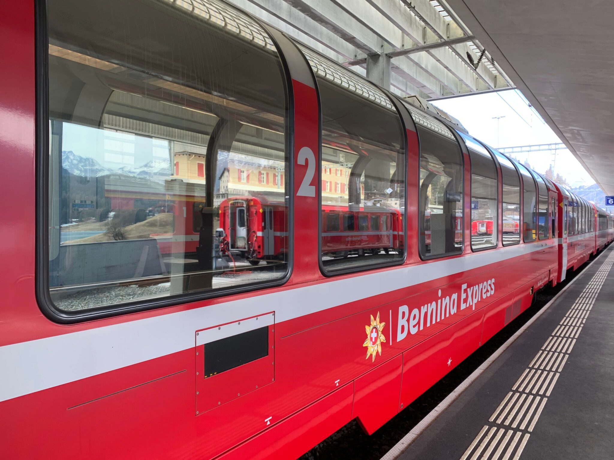 milan to st moritz switzerland