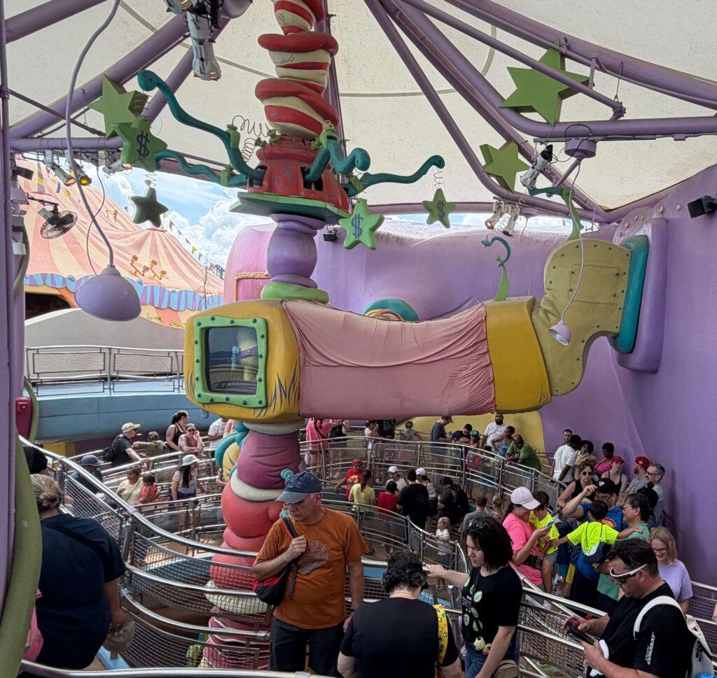 The High in the Sky Seuss Trolley Train Ride (in Suess Landing)