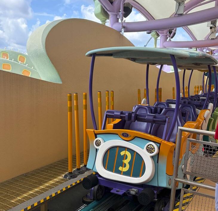 The High in the Sky Seuss Trolley Train Ride (in Suess Landing)